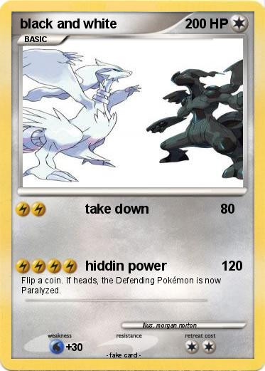 Pokemon black and white