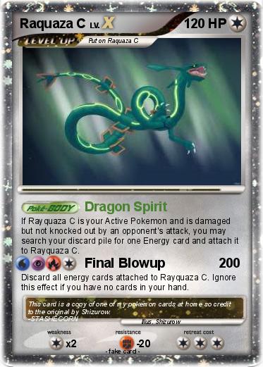 Pokemon Raquaza C