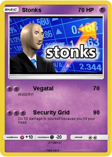 Pokemon Stonks