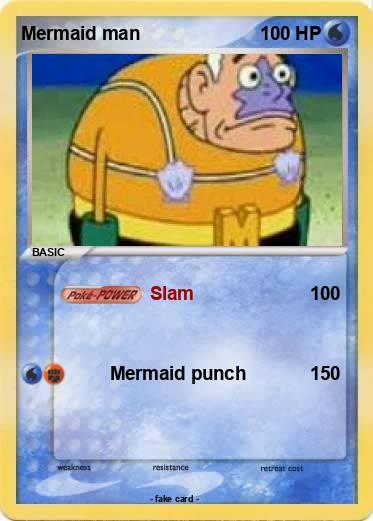 Pokemon Mermaid man