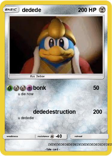 Pokemon dedede