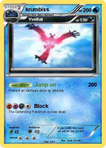 Pokemon krumbiss