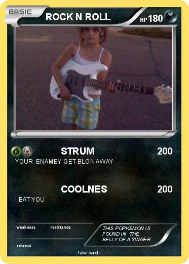 Pokemon ROCK N ROLL