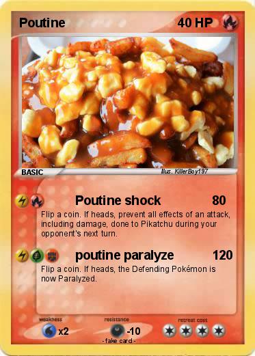 Pokemon Poutine