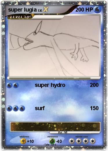 Pokemon super lugia