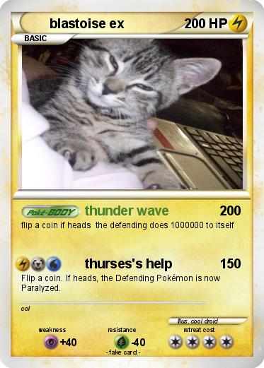 Pokemon blastoise ex