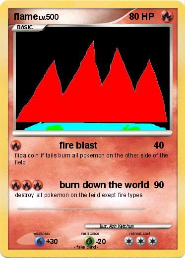 Pokemon flame