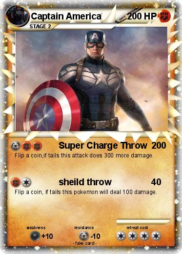 Pokemon Captain America
