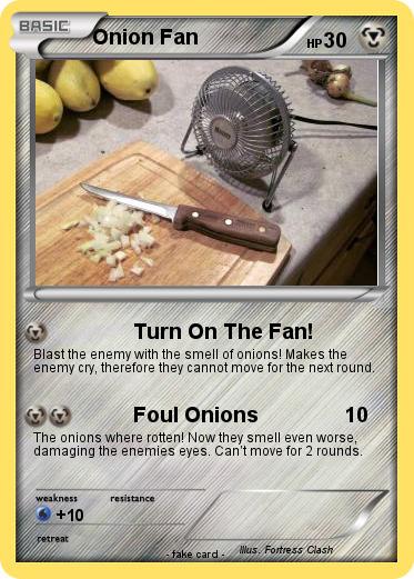 Pokemon Onion Fan