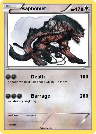 Pokemon Baphomet