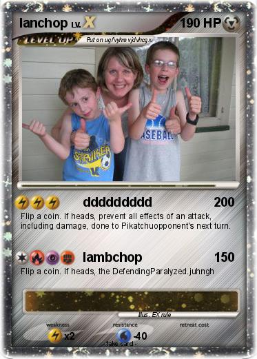 Pokemon lanchop