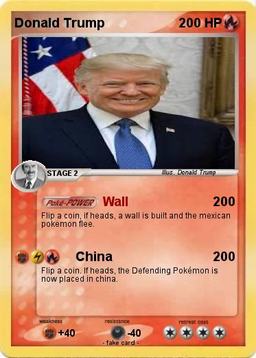 Pokemon Donald Trump