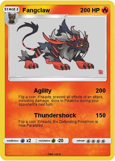 Pokemon Fangclaw