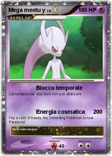 Pokemon Mega meotu y