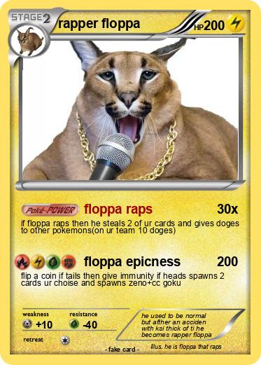 Pokemon rapper floppa