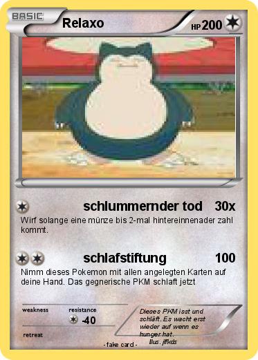 Pokemon Relaxo