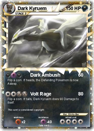 Pokemon Dark Kyruem