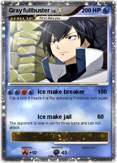 Pokemon Gray fullbuster