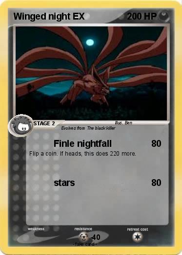 Pokemon Winged night EX