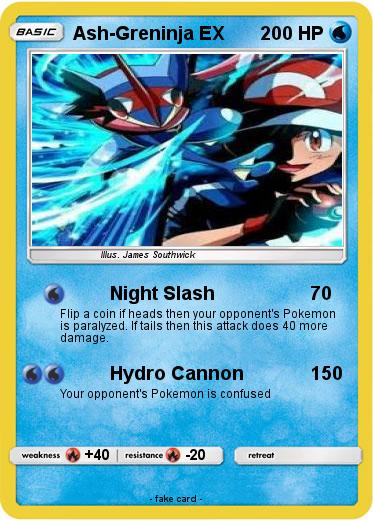 Pokemon Ash-Greninja EX