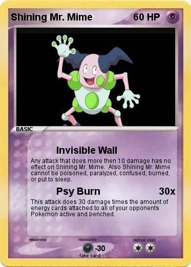 Pokemon Shining Mr. Mime