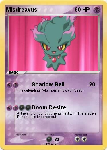 Pokemon Misdreavus
