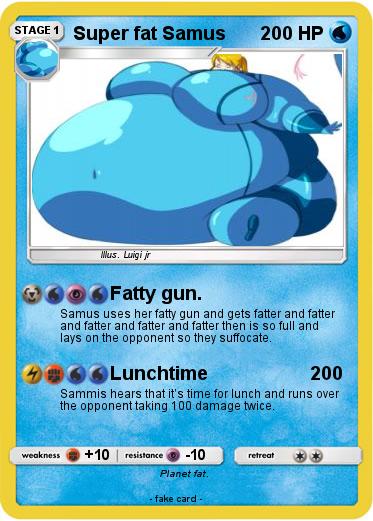 Pokemon Super fat Samus