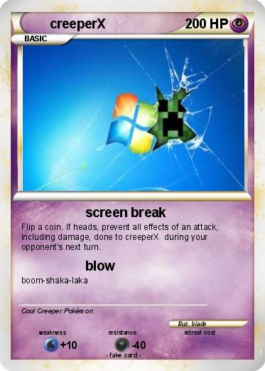 Pokemon creeperX