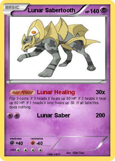 Pokemon Lunar Sabertooth