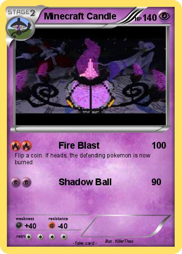 Pokemon Minecraft Candle