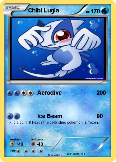 Pokemon Chibi Lugia