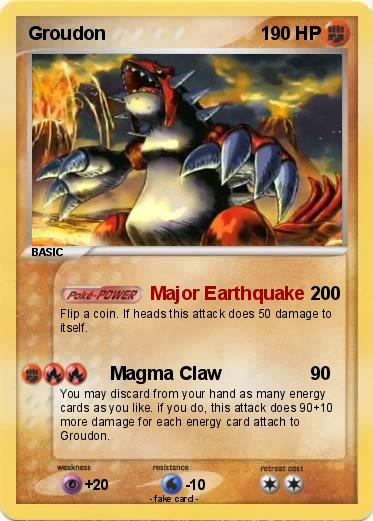 Pokemon Groudon