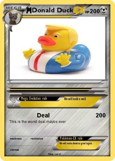 Pokemon Donald Duck