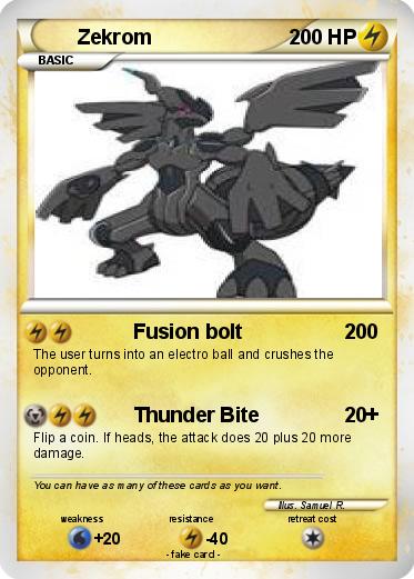 Pokemon Zekrom