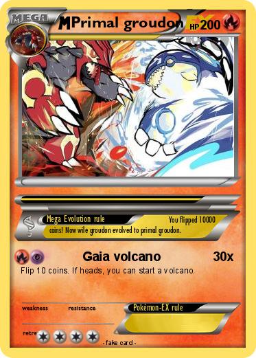 Pokemon Primal groudon