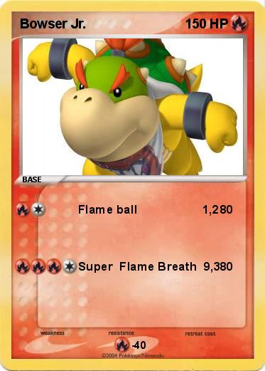 Pokemon Bowser Jr.
