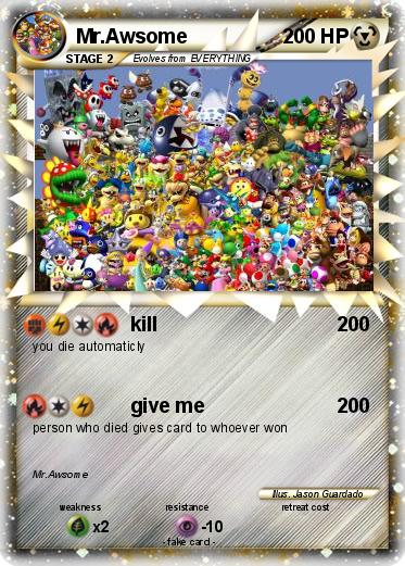 Pokemon Mr.Awsome