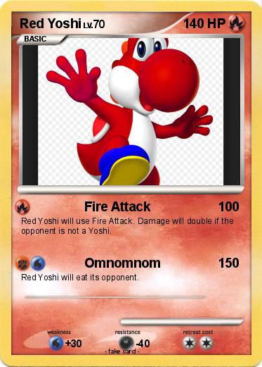 Pokemon Red Yoshi