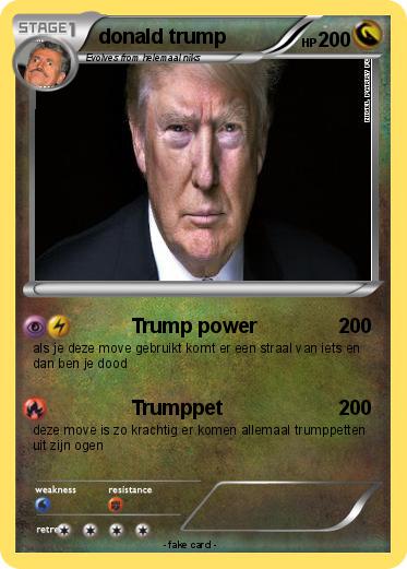 Pokemon donald trump