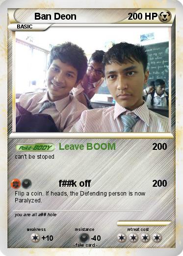 Pokemon Ban Deon