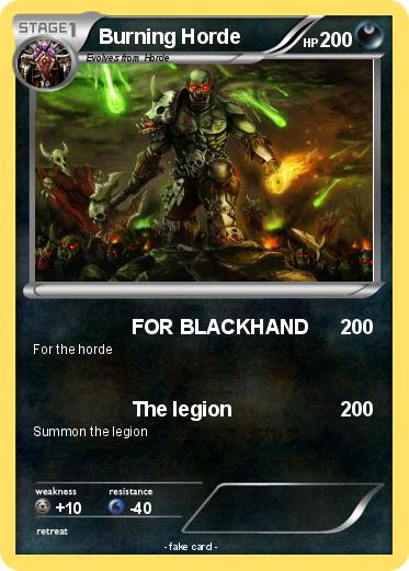 Pokemon Burning Horde