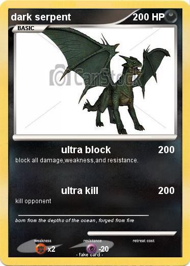Pokemon dark serpent
