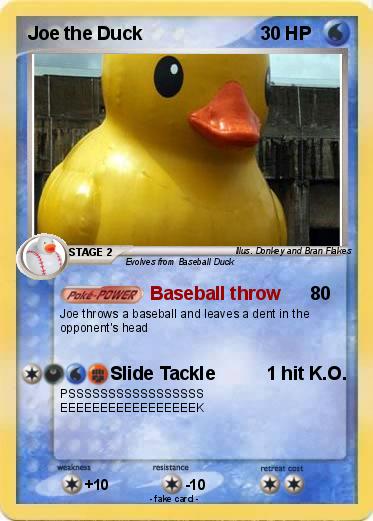 Pokemon Joe the Duck