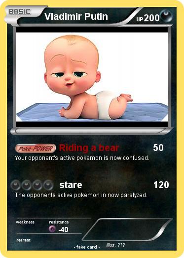 Pokemon Vladimir Putin