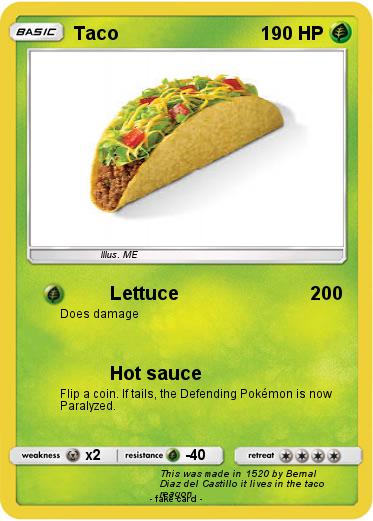 Pokemon Taco