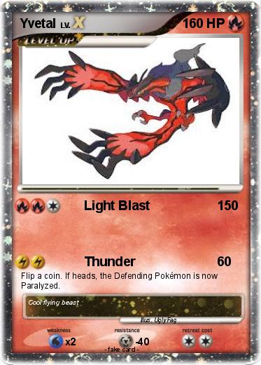 Pokemon Yvetal