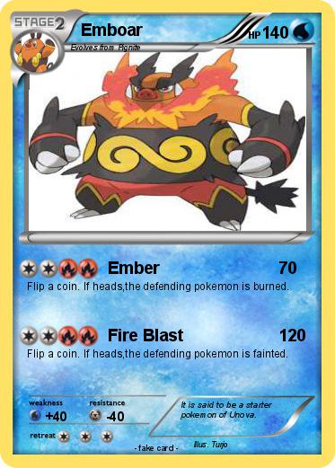 Pokemon Emboar