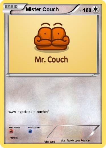 Pokemon Mister Couch