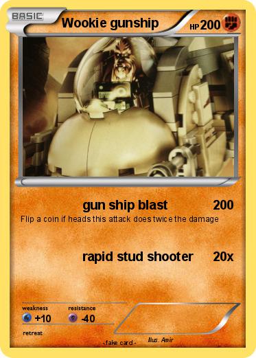 Pokemon Wookie gunship