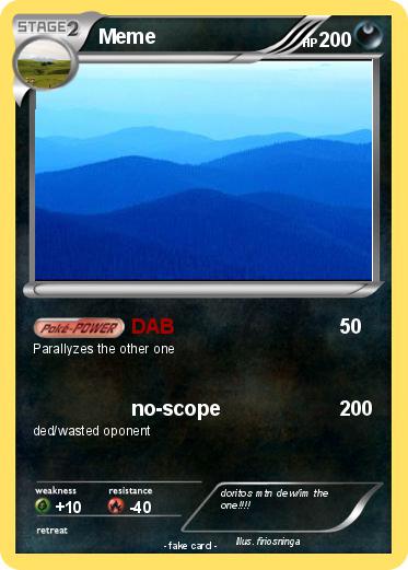 Pokemon Meme